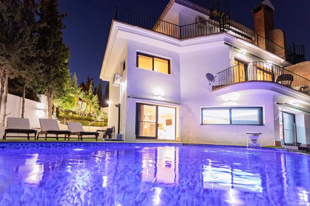 Luxury Villa With Sea Views - Heated Pool-Jacuzzi Benalmádena