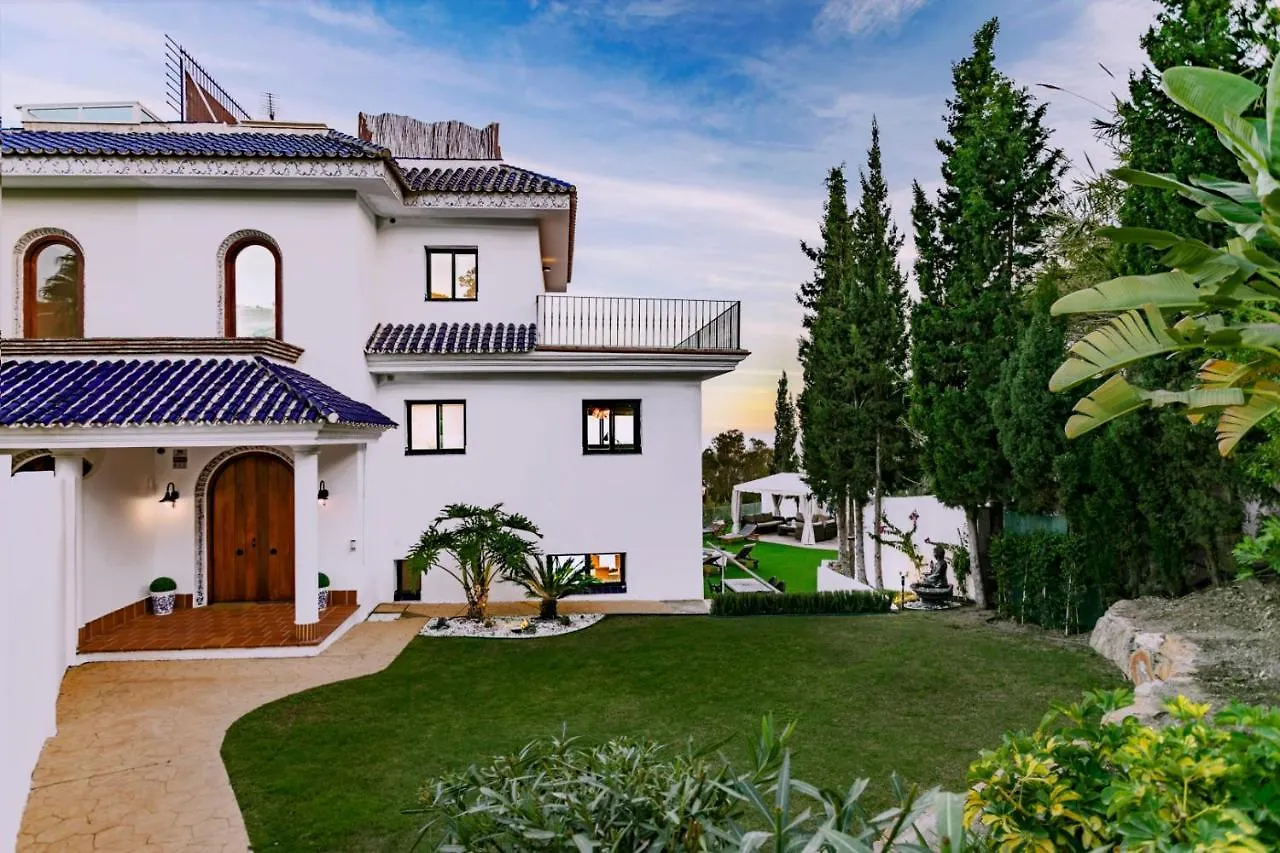 Luxury Villa With Sea Views - Heated Pool-Jacuzzi Benalmadena