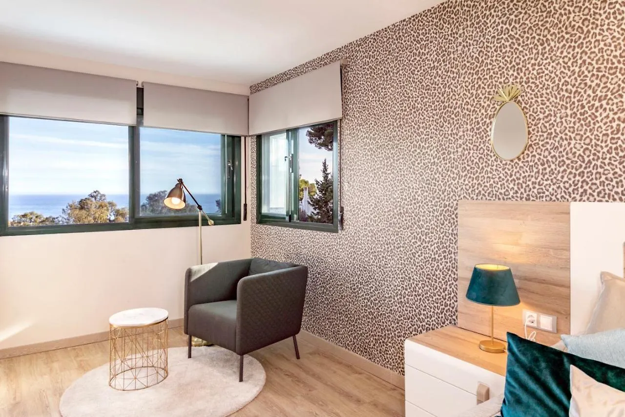 Luxury Villa With Sea Views - Heated Pool-Jacuzzi Benalmadena