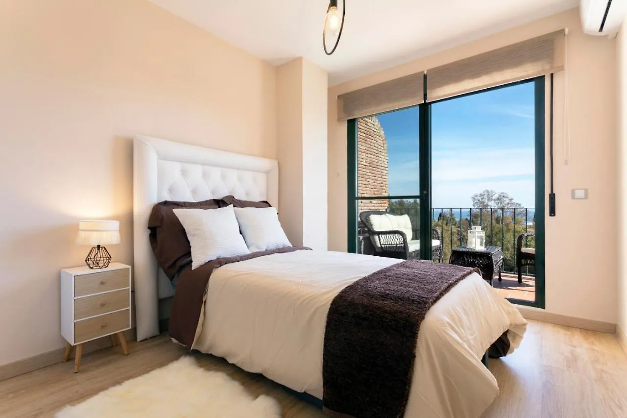 Luxury Villa With Sea Views - Heated Pool-Jacuzzi Benalmadena