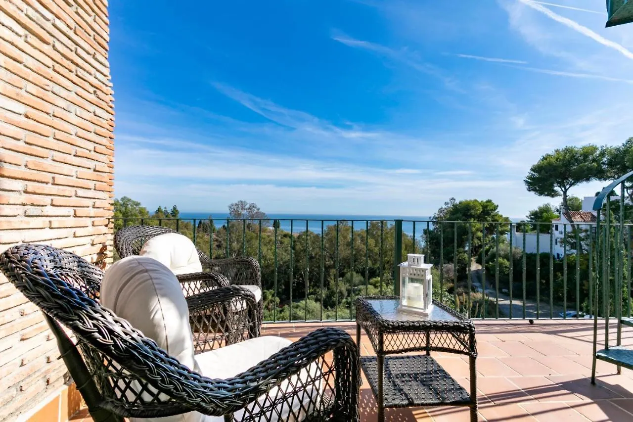 Luxury Villa With Sea Views - Heated Pool-Jacuzzi Benalmadena