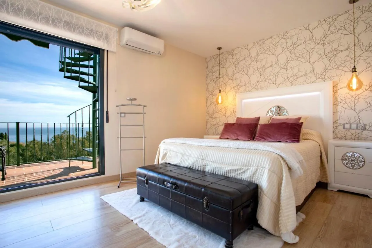 Luxury Villa With Sea Views - Heated Pool-Jacuzzi Benalmadena Spain
