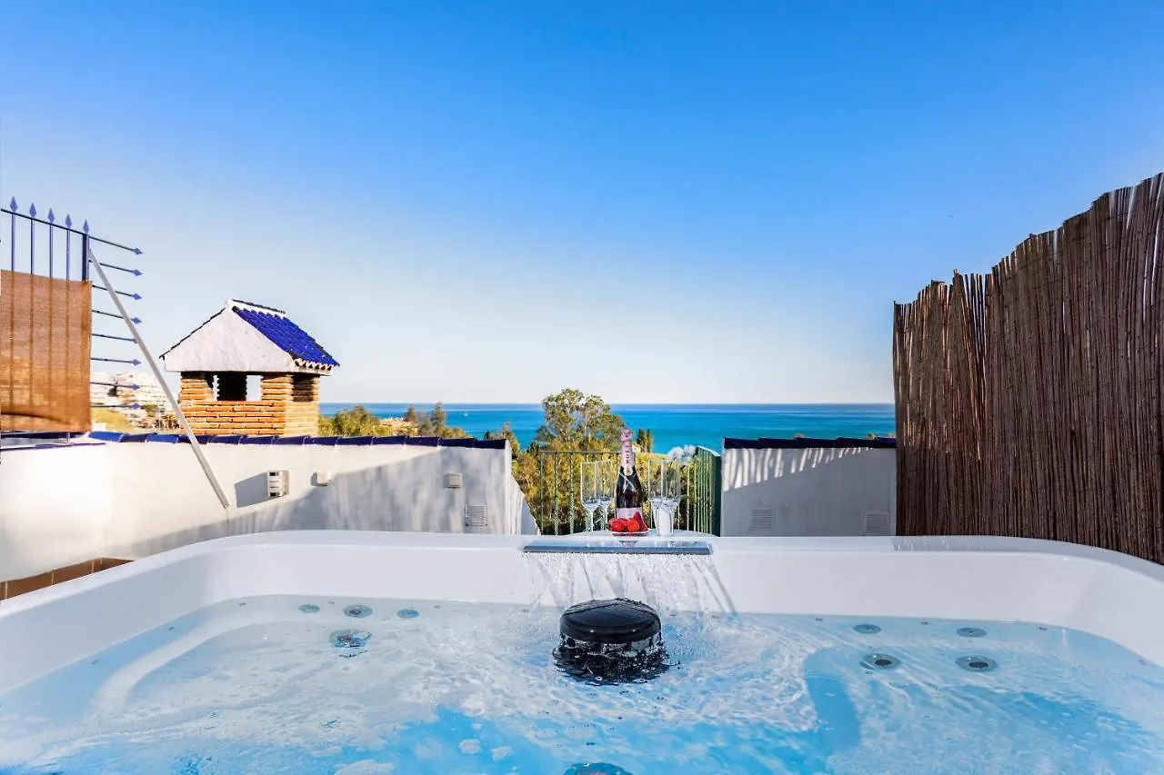 Luxury Villa With Sea Views - Heated Pool-Jacuzzi Benalmadena 0*,